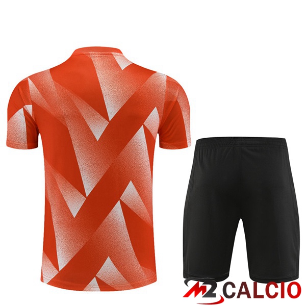 T Shirt Allenamento Bayern Monaco + Pantaloncini Arancia 2023/2024