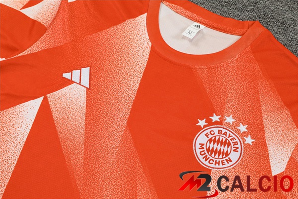 T Shirt Allenamento Bayern Monaco + Pantaloncini Arancia 2023/2024