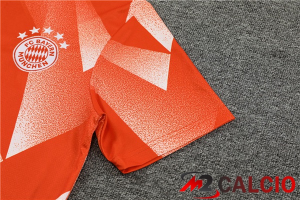 T Shirt Allenamento Bayern Monaco + Pantaloncini Arancia 2023/2024
