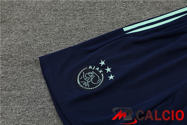 T Shirt Allenamento AFC Ajax + Pantaloncini Bianco 2023/2024