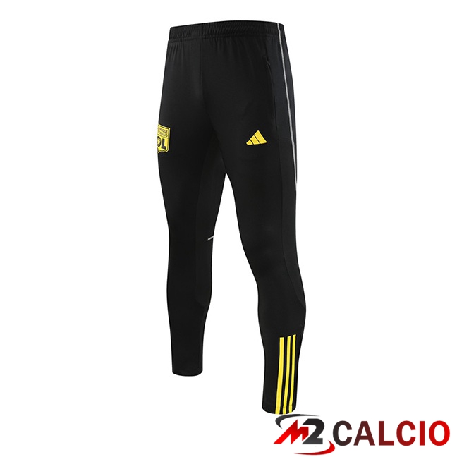 Maglie Calcio Personalizzate,Tute Calcio Squadre,Maglia Nazionale Italiana Calcio | Pantaloni Da Allenamento Lyon OL Nero 2023/2024