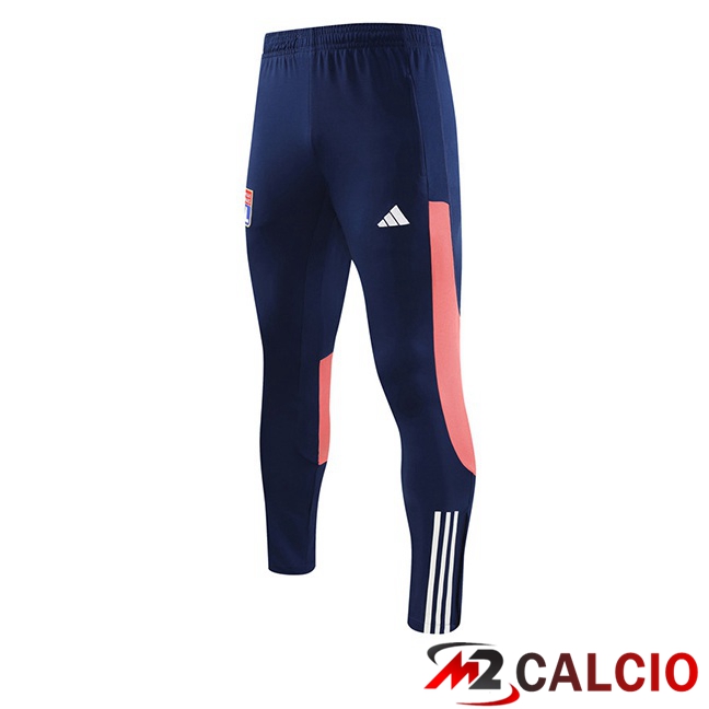 Maglie Calcio Personalizzate,Tute Calcio Squadre,Maglia Nazionale Italiana Calcio | Pantaloni Da Allenamento Lyon OL Blu Reale 2023/2024