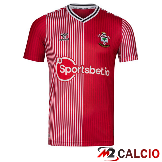 Maglie Calcio Personalizzate,Tute Calcio Squadre,Maglia Nazionale Italiana Calcio | Maglie Calcio Southampton FC Prima Rosso 2023/2024