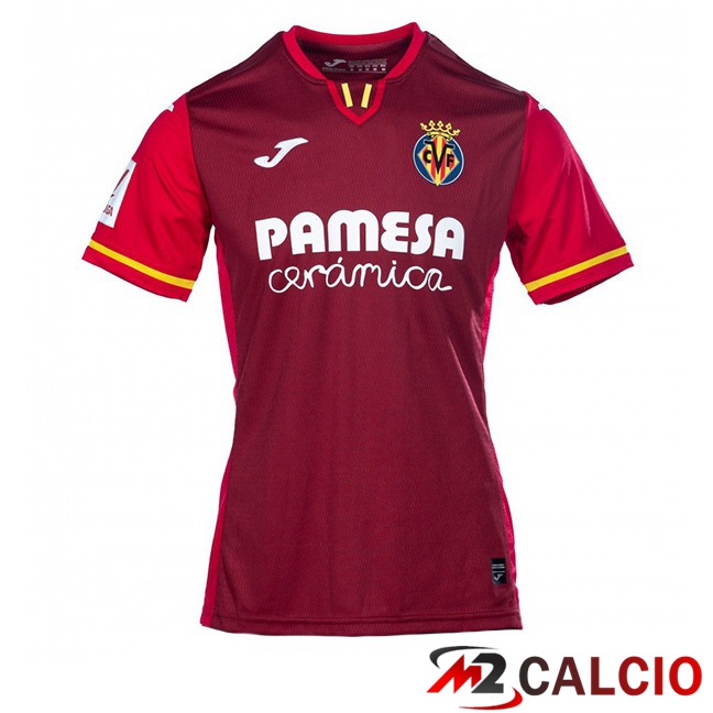 Maglie Calcio Villarreal Seconda Rosso 2023/2024