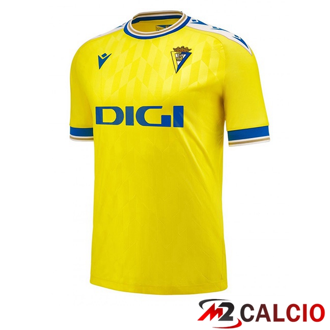Maglie Calcio Personalizzate,Tute Calcio Squadre,Maglia Nazionale Italiana Calcio | Maglie Calcio Cadiz CF Prima Giallo 2023/2024