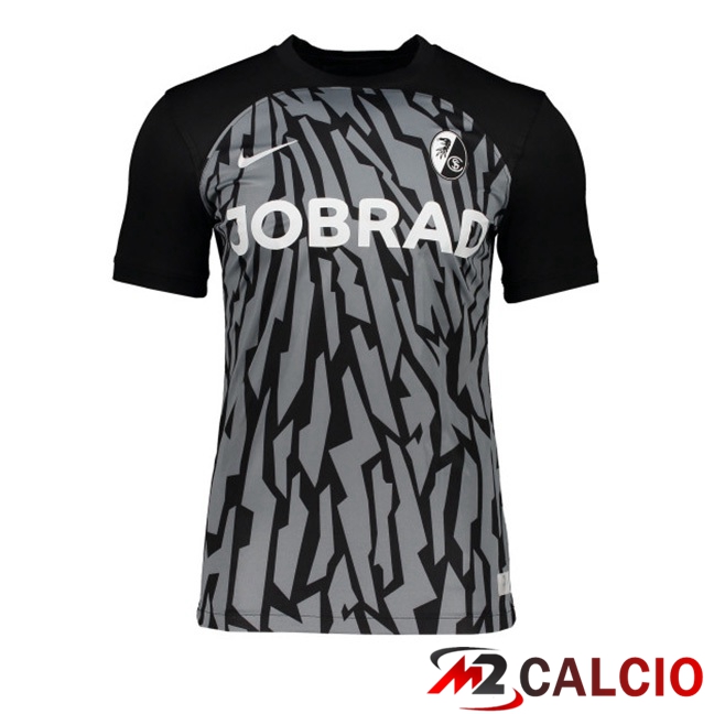 Maglie Calcio Personalizzate,Tute Calcio Squadre,Maglia Nazionale Italiana Calcio | Maglie Calcio SC Fribourg Seconda Grigio 2023/2024