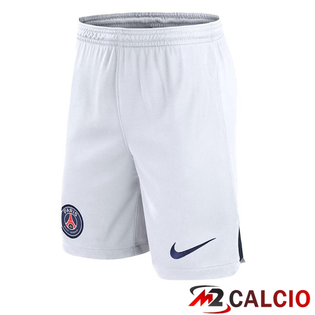 Maglie Calcio Personalizzate,Tute Calcio Squadre,Maglia Nazionale Italiana Calcio | Pantaloncini Calcio Paris PSG Seconda Bianco 2023/2024