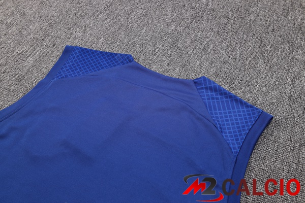 Canotta Calcio FC Barcellona + Pantaloncini Blu 2023/2024