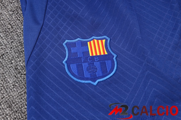 Canotta Calcio FC Barcellona + Pantaloncini Blu 2023/2024
