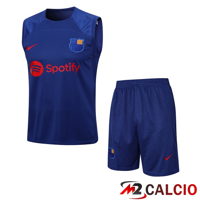 Maglie Calcio Personalizzate,Tute Calcio Squadre,Maglia Nazionale Italiana Calcio | Canotta Calcio FC Barcellona + Pantaloncini Blu 2023/2024