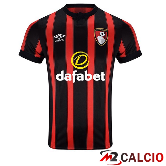 Maglie Calcio AFC Bournemouth Prima Nero Rosso 2023/2024
