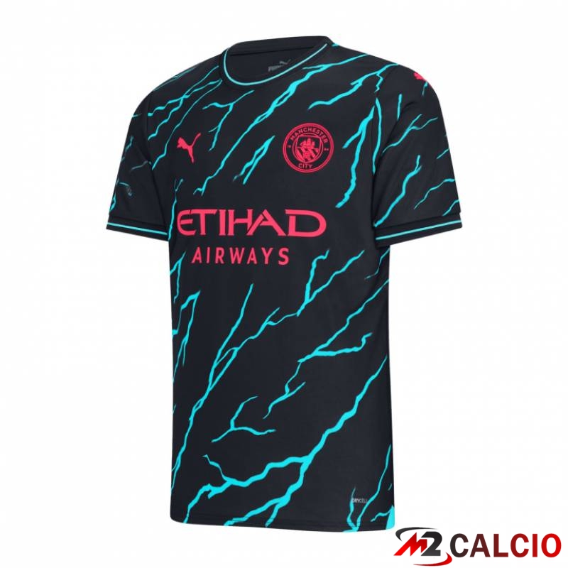 Creare Maglie Calcio Manchester City Terza 2023/2024 A Poco Prezzo