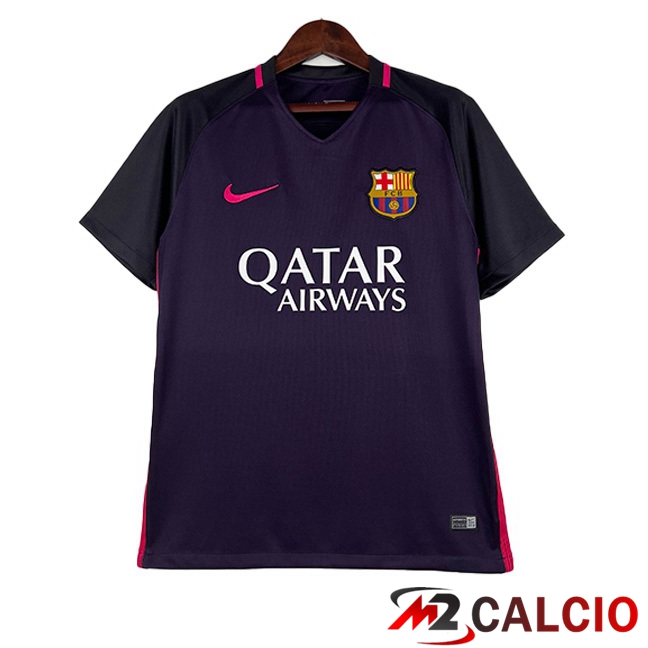 Maglie Calcio Personalizzate,Tute Calcio Squadre,Maglia Nazionale Italiana Calcio | Maglie Calcio FC Barcellona Retro Seconda Viola 2016-2017