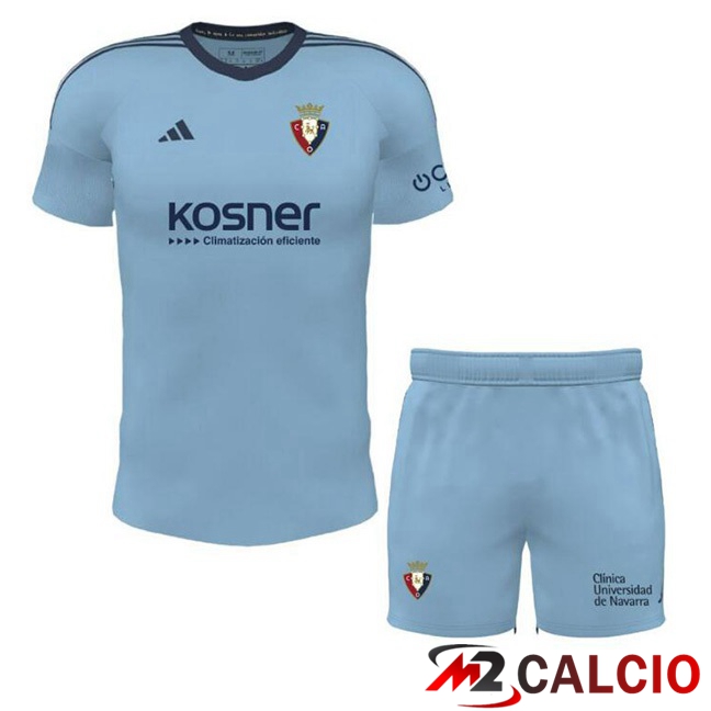 Maglie Calcio Personalizzate,Tute Calcio Squadre,Maglia Nazionale Italiana Calcio | Maglie Calcio CA Osasuna Bambino Seconda Blu 2023/2024