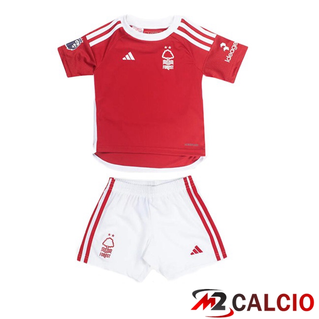 Maglie Calcio Personalizzate,Tute Calcio Squadre,Maglia Nazionale Italiana Calcio | Maglie Calcio Nottingham Forest Bambino Prima Rosso 2023/2024
