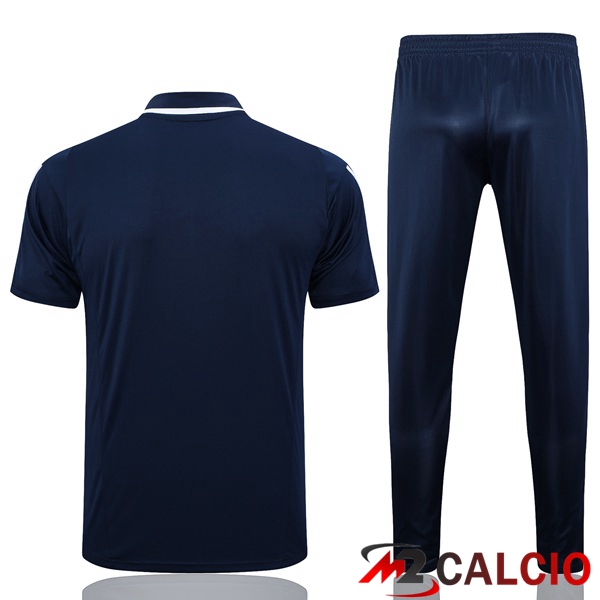 Maglia Polo Cruzeiro EC + Pantaloni Blu Reale 2023/2024