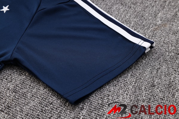 Maglia Polo Cruzeiro EC + Pantaloni Blu Reale 2023/2024