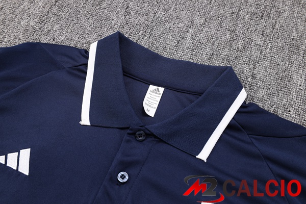 Maglia Polo Italia + Pantaloni Blu Reale 2023/2024