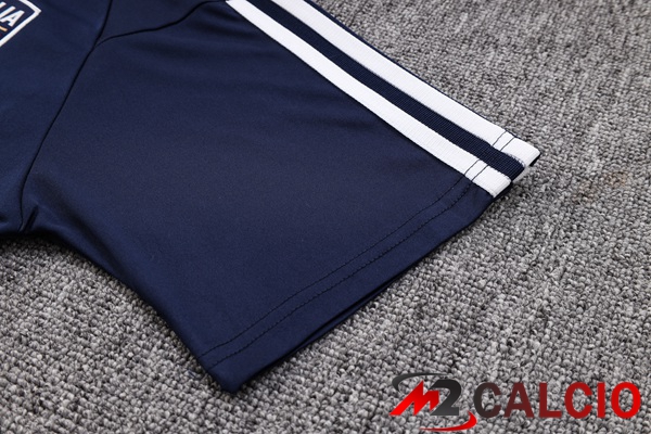 Maglia Polo Italia + Pantaloni Blu Reale 2023/2024