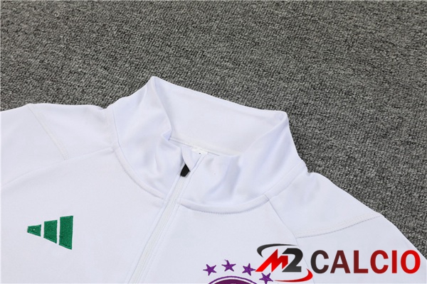 Insieme Tuta Calcio Bayern Monaco Bianco 2023/2024
