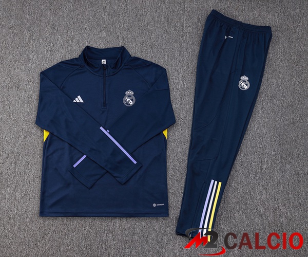 Insieme Tuta Calcio Real Madrid Blu Reale 2023/2024