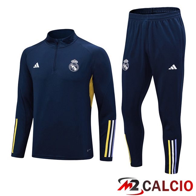 Insieme Tuta Calcio Real Madrid Blu Reale 2023/2024