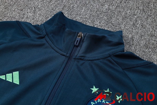 Insieme Tuta Calcio - Giacca AFC Ajax Blu Reale 2023/2024