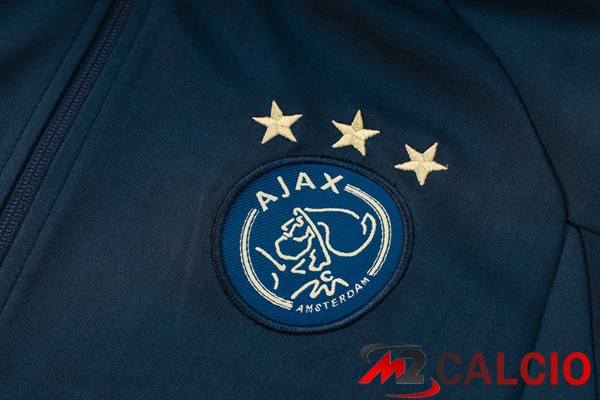 Insieme Tuta Calcio - Giacca AFC Ajax Blu Reale 2023/2024
