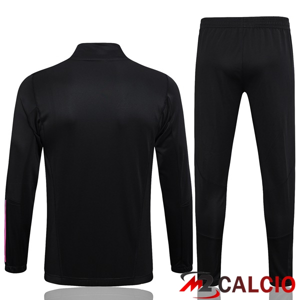 Insieme Tuta Calcio - Giacca Real Madrid Nero 2023/2024