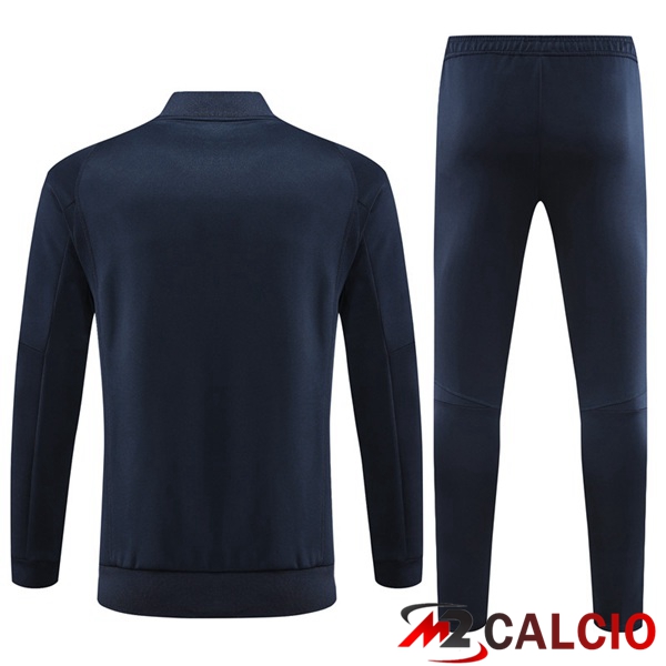 Insieme Tuta Calcio - Giacca Real Madrid Blu Reale 2023/2024