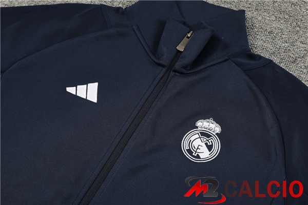 Insieme Tuta Calcio - Giacca Real Madrid Blu Reale 2023/2024