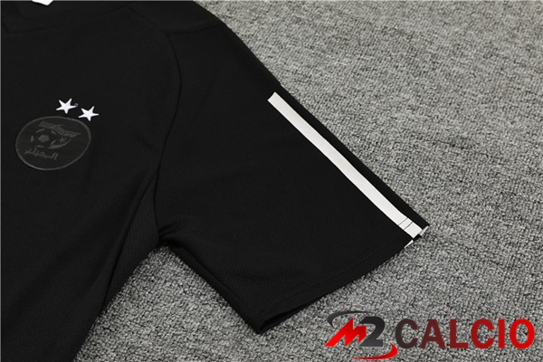 T Shirt Allenamento Algeria + Pantaloncini Nero 2023/2024