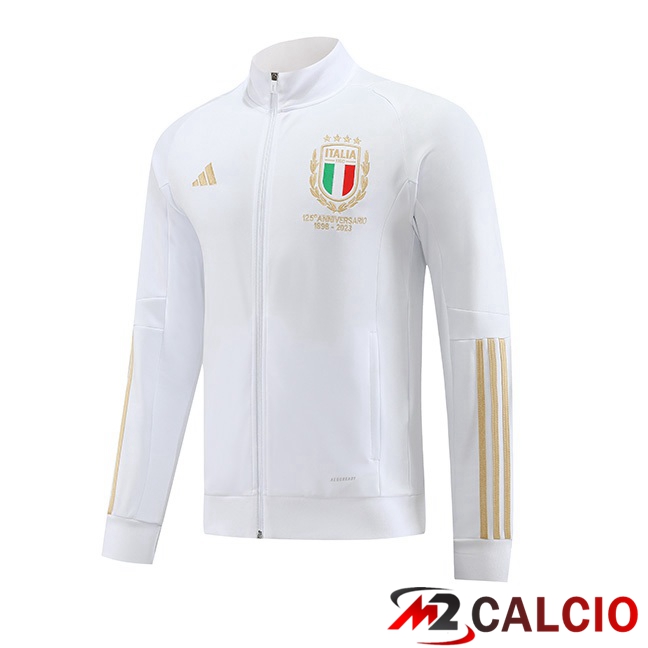 Maglie Calcio Personalizzate,Tute Calcio Squadre,Maglia Nazionale Italiana Calcio | Giacca Calcio Italia Bianco 2023/2024