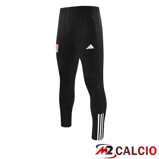 Maglie Calcio Personalizzate,Tute Calcio Squadre,Maglia Nazionale Italiana Calcio | Pantaloni Da Allenamento Lyon OL Nero 2023/2024