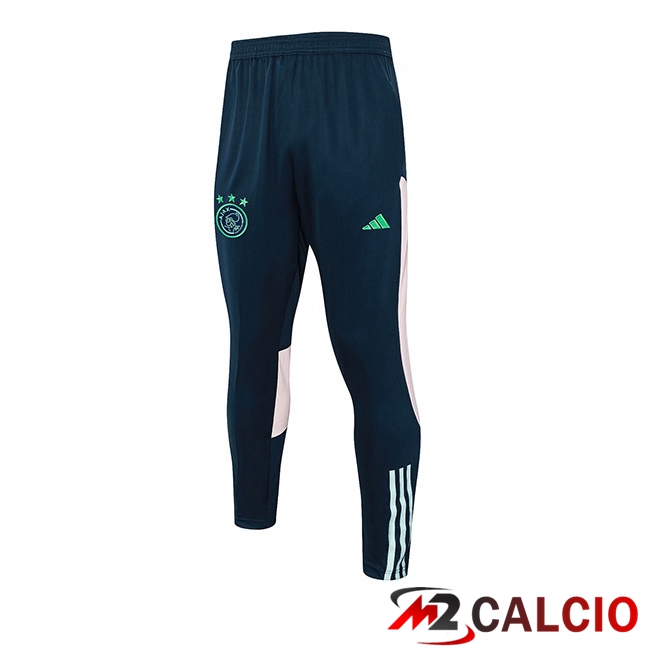 Maglie Calcio Personalizzate,Tute Calcio Squadre,Maglia Nazionale Italiana Calcio | Pantaloni Da Allenamento AFC Ajax Blu Reale 2023/2024