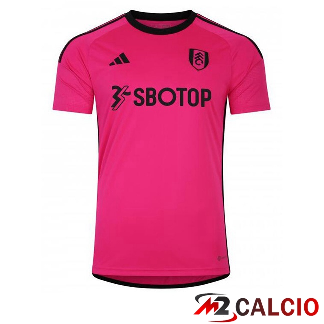Maglie Calcio Personalizzate,Tute Calcio Squadre,Maglia Nazionale Italiana Calcio | Maglie Calcio Fulham FC Seconda Rosa 2023/2024