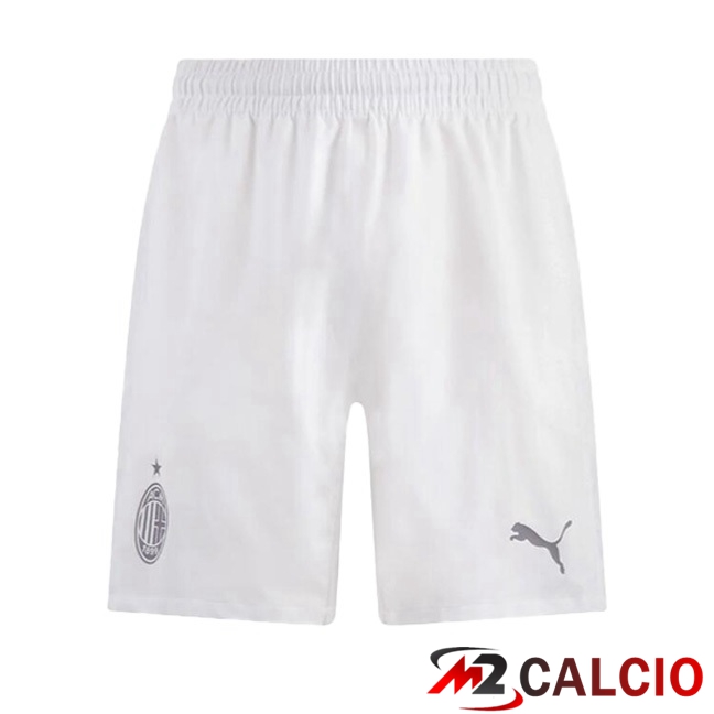 Maglie Calcio Personalizzate,Tute Calcio Squadre,Maglia Nazionale Italiana Calcio | Pantaloncini Calcio AC Milan Seconda Bianco 2023/2024