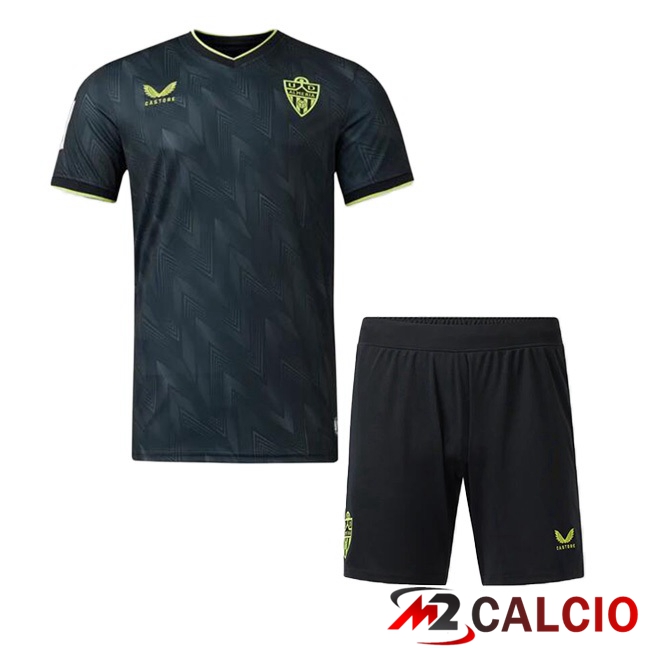 Maglie Calcio Personalizzate,Tute Calcio Squadre,Maglia Nazionale Italiana Calcio | Maglie Calcio UD Almeria Bambino Seconda Blu 2023/2024