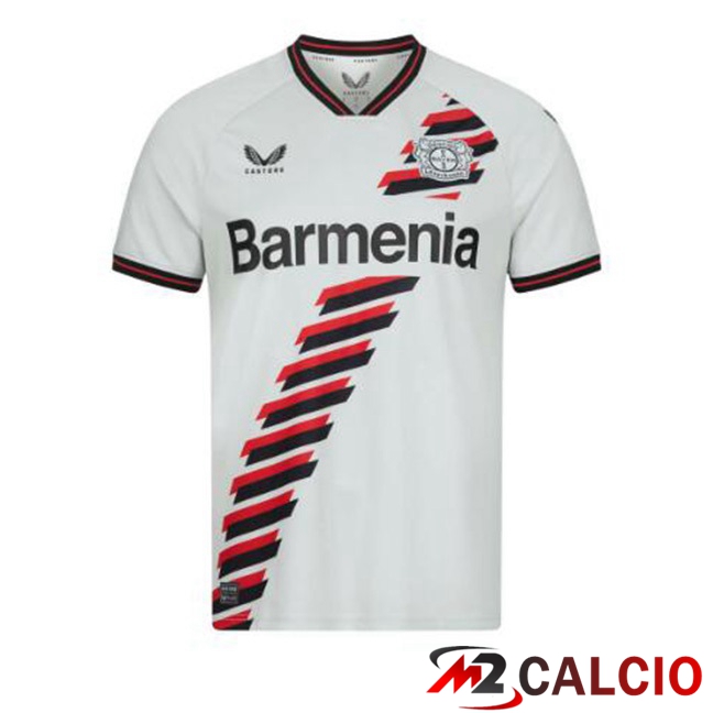 Maglie Calcio Bayer 04 Leverkusen Seconda Bianco 2023/2024
