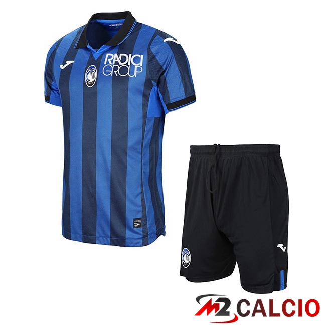 Maglie Calcio Personalizzate,Tute Calcio Squadre,Maglia Nazionale Italiana Calcio | Maglie Calcio Atalanta Bambino Prima Blu 2023/2024