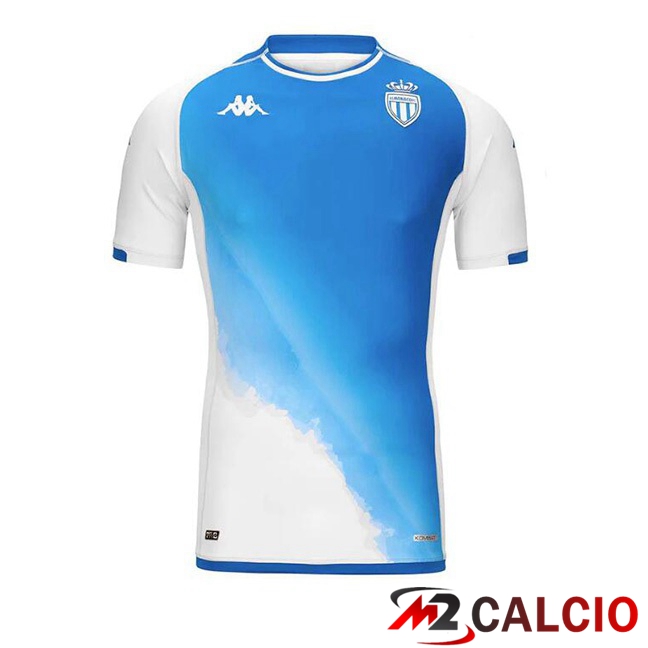Maglie Calcio Personalizzate,Tute Calcio Squadre,Maglia Nazionale Italiana Calcio | Maglie Calcio AS Monaco Terza Blu Bianco 2023/2024