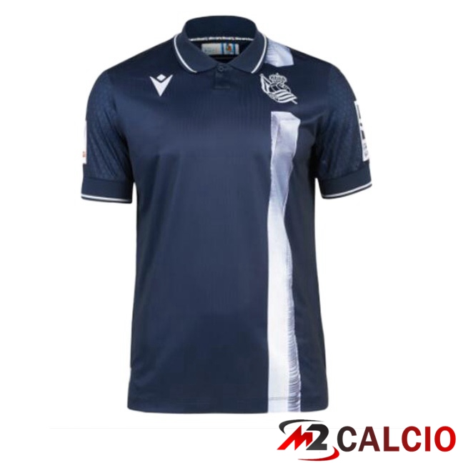 Maglie Calcio Personalizzate,Tute Calcio Squadre,Maglia Nazionale Italiana Calcio | Maglie Calcio Real Sociedad Seconda Blu 2023/2024