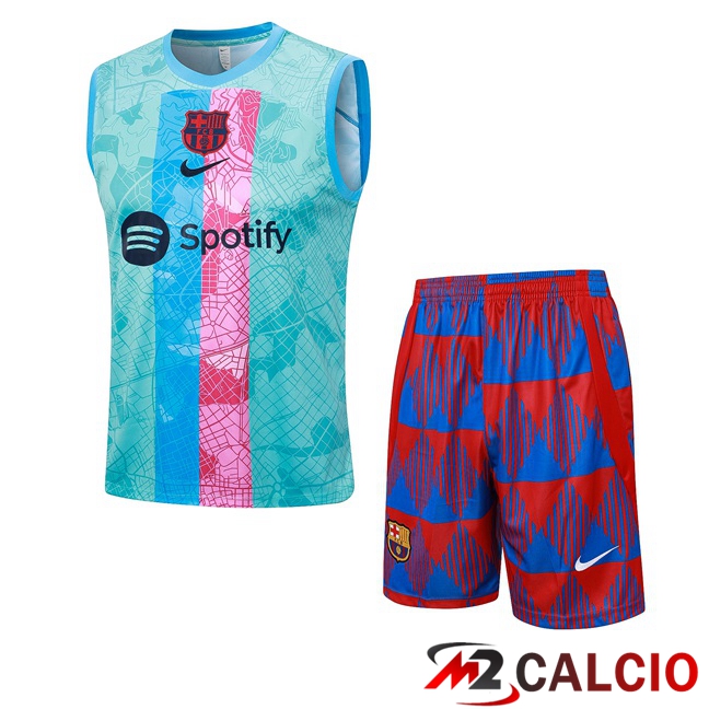 Maglie Calcio Personalizzate,Tute Calcio Squadre,Maglia Nazionale Italiana Calcio | Canotta Calcio FC Barcellona + Pantaloncini Verde 2023/2024