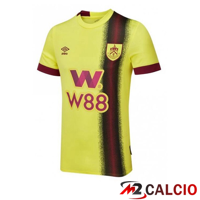 Maglie Calcio Personalizzate,Tute Calcio Squadre,Maglia Nazionale Italiana Calcio | Maglie Calcio Burnley Seconda Giallo 2023/2024