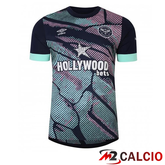 Maglie Calcio Personalizzate,Tute Calcio Squadre,Maglia Nazionale Italiana Calcio | Maglie Calcio Brentford FC Prima Blu 2023/2024