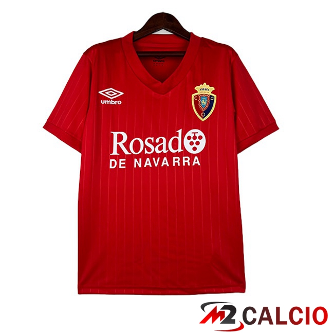 Maglie Calcio Personalizzate,Tute Calcio Squadre,Maglia Nazionale Italiana Calcio | Maglie Calcio CA Osasuna Retro Prima Rosso 1987-1988