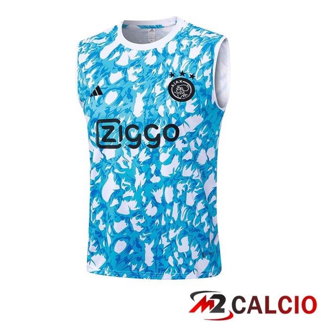 Maglie Calcio Personalizzate,Tute Calcio Squadre,Maglia Nazionale Italiana Calcio | Canotta Calcio AFC Ajax Blu 2023/2024
