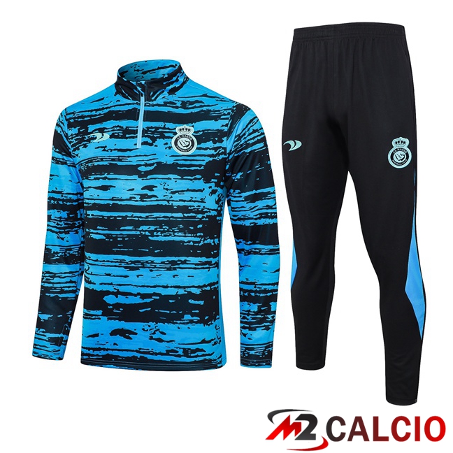 Insieme Tuta Calcio Al-Nassr FC Blu 2023/2024
