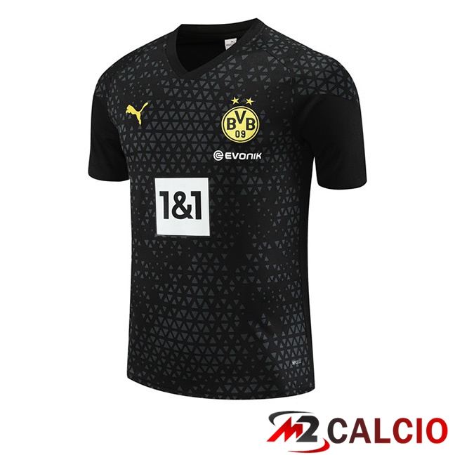 T Shirt Allenamento Dortmund BVB Nero 2023/2024