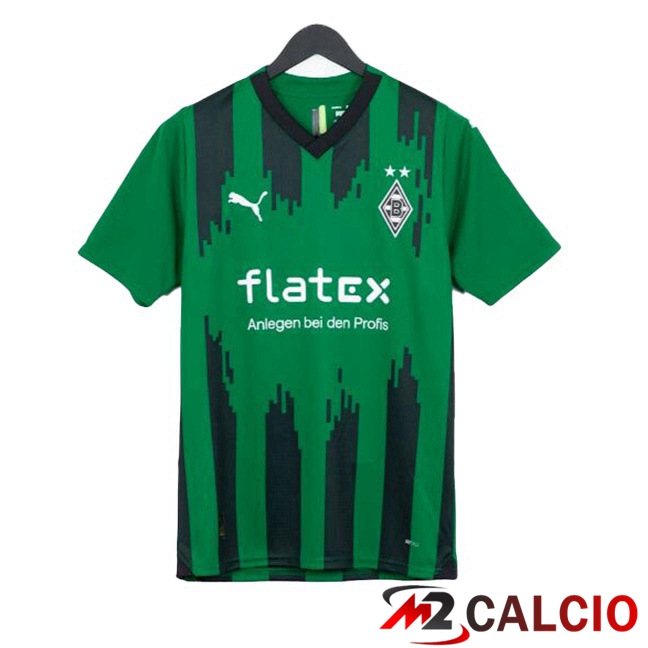 Maglie Calcio Personalizzate,Tute Calcio Squadre,Maglia Nazionale Italiana Calcio | Maglie Calcio Monchengladbach Seconda Verde 2023/2024